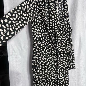 Black and white jumpsuit